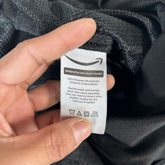 Amazon Shorts Uniform Luly Yang Black Cargo Stretch Mens XL 36-38 High Vis - Picture 6 of 8